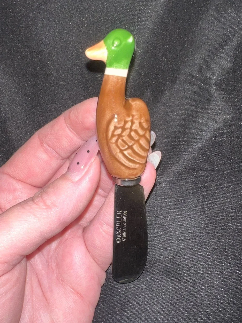 Vintage Duck Cheese Knife
